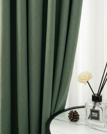 Rideau Vert Sapin Occultant