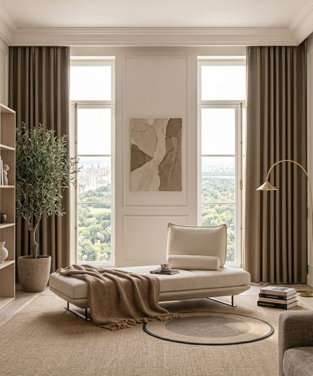 Rideau Occultant - Beige Taupe