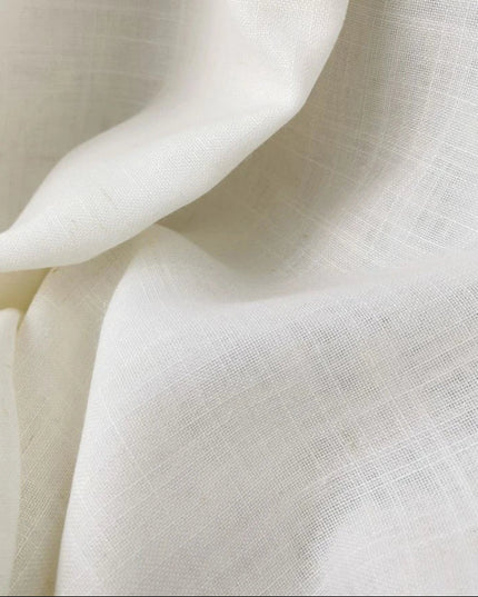Rideau Voilage - Semi-Transparent Blanc