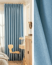 Bleu ciel / 100 x 250 / Plis Flamands (agrafes flamandes)