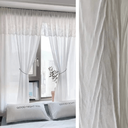 Rideau Voilage Double - Blanc