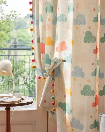 Rideau Motif Nuage