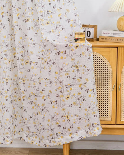 Rideau Fleuri Jaune