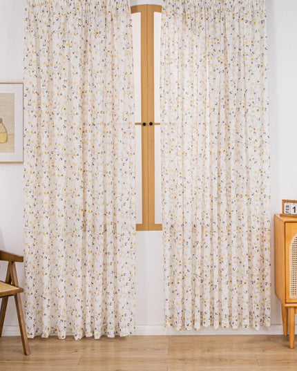 Rideau Fleuri Jaune