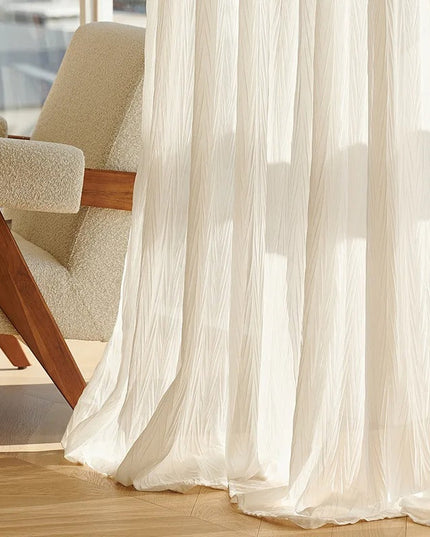 Rideau Voilage - Beige clair