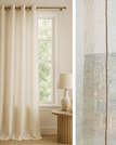 Beige / 100 x 250 / Oeillet