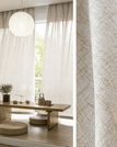 Beige / 100 x 250 / Oeillet
