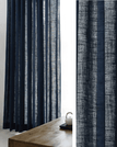 Bleu marine / 150 x 250 / Plis Flamands (agrafes flamandes)