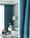Bleu / 100 x 250 / Œillets