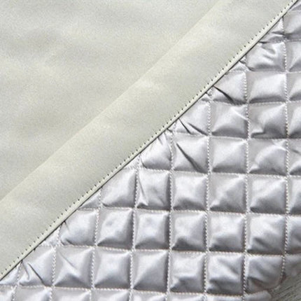 Rideau 3-en-1 phonique thermique occultant - Beige Sable aspect satiné