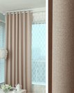 Beige taupe / 100 x 250 / Plis Flamands (agrafes flamandes)