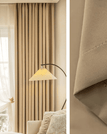 Beige / 150 x 270 / Œillets