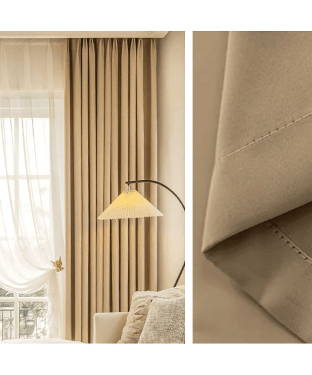 Rideau Semi Occultant - Beige