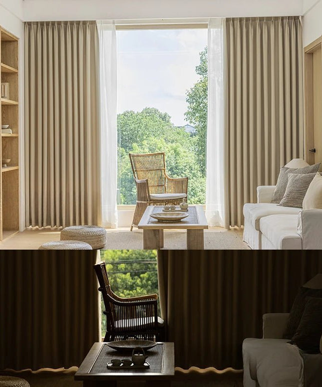 Rideau Semi Occultant - Beige