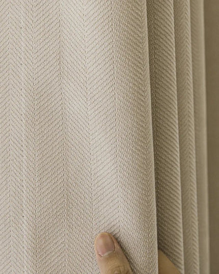 Rideau Semi Occultant - Beige Taupe