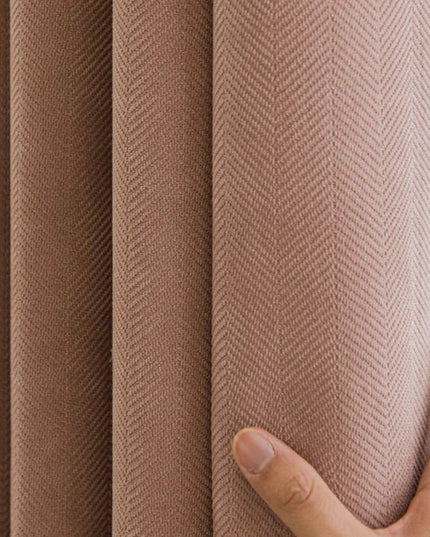 Rideau Semi Occultant - Rose Terracotta