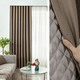 3-in-1 Soundproof Thermal Blackout Curtain – Taupe