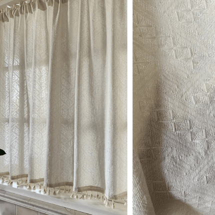 Rideaux Lin - Voilage Brise Bise Beige