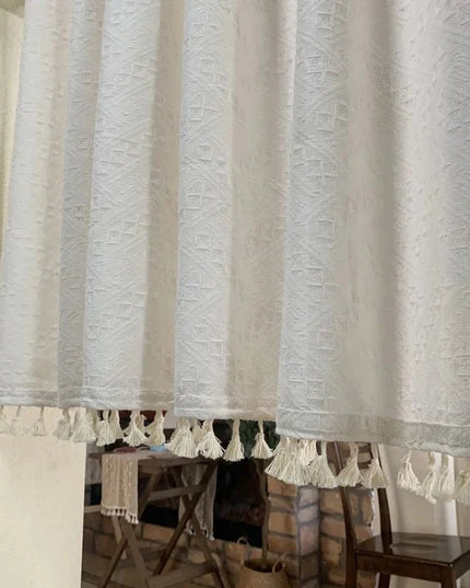 Rideaux Lin - Voilage Brise Bise Beige